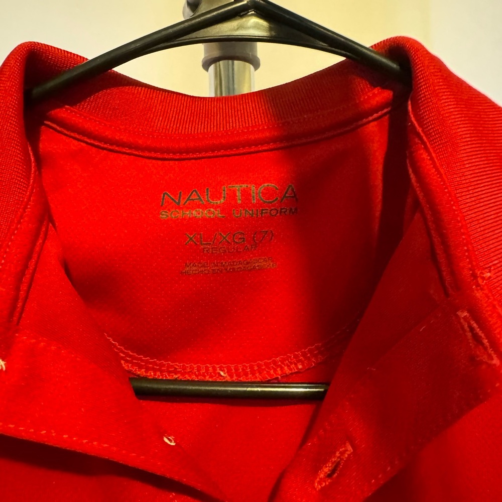 Nautica Red Polo Shirt